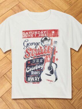George Strait The Cowboy Rides Away Graphic T-Shirt